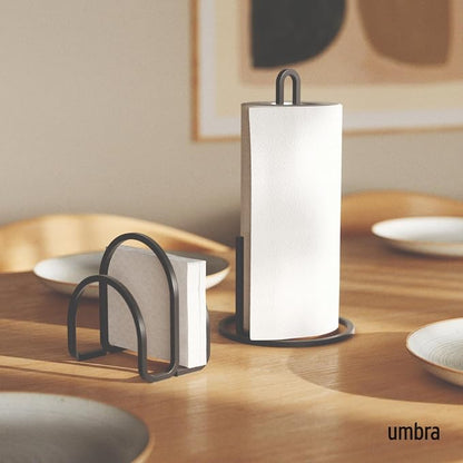 Umbra Squire Napkin Holder, Contemporary Metal Design, doubles as handle - Image 2