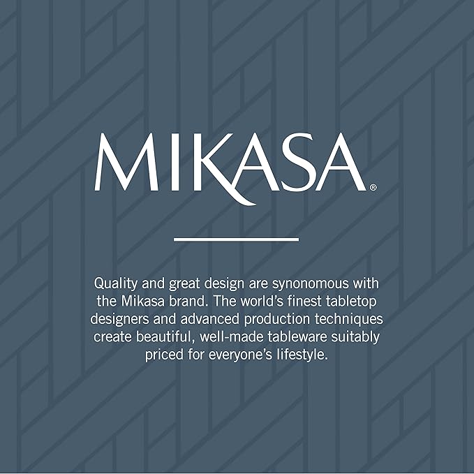 Mikasa Oliver Satin Flatware Set for 12, 65 Piece 18/10 Stainless Steel Silverware with Stylish Satin Finish and Serving Utensils, Durable Dinnerware Service