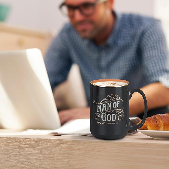 Christian Art Gifts Large Ceramic Inspirational Scripture Coffee & Tea Mug - Image 4