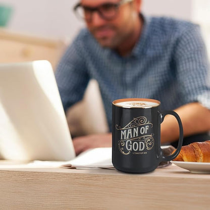 Christian Art Gifts Large Ceramic Inspirational Scripture Coffee & Tea Mug - Image 4