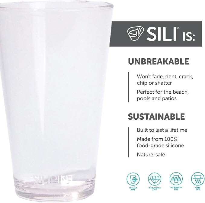 Silipint 16oz Silicone Pint Glass - Image 2