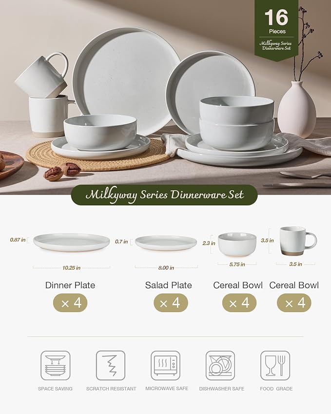 Famiware Milkyway 16-Piece Dinnerware Set - Image 2