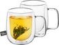 Double Wall Glasses, 14 OZ Insulated Mugs by ChaYeah