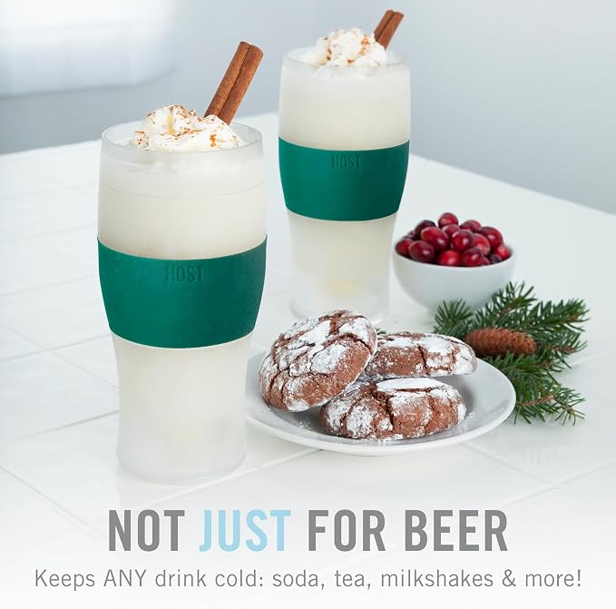 Host Freeze, Frozen Mugs, Freezable Pint Set, Beer Keep Your Drinks Cold - Image 4