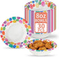 30 Count 8oz Paper Bowls, Disposable Bowls Microwaveable, Soak Proof and Cut by Unknown