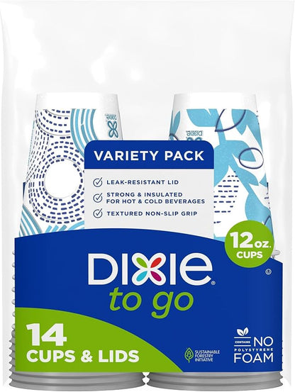 Dixie To Go Paper Coffee Cups by Unknown