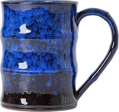 22oz Blue Kiln-Change Ceramic Coffee Mug by XIYUANJI