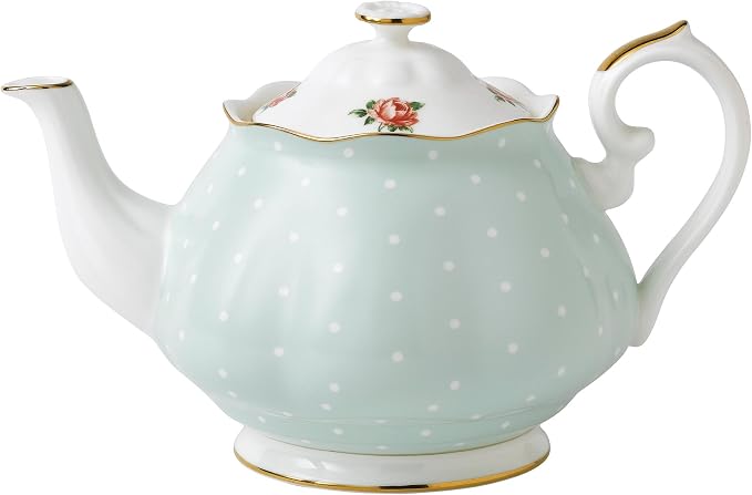 Royal Albert New Country Roses Polka Rose Tea Set - Image 3