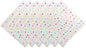 DII Polka Dot Party Print Tabletop Collection Reusable & Machine Washable by DII