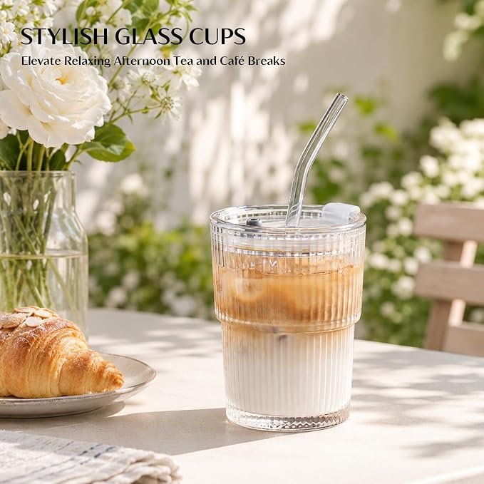 INSETLAN 13oz Glass Tumbler - Image 2