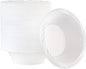 200 Count Disposable 12 ounce White Plastic Soup Bowls