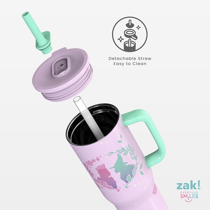 Zak Designs Wicked 30oz Spill-Proof Insulated Stainless Steel Tumbler | BPA Free - Image 5
