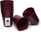 Rolling Sands 16 oz. Reusable Plastic Stadium Cups, 8 Pack, Made in USA by RollingSands