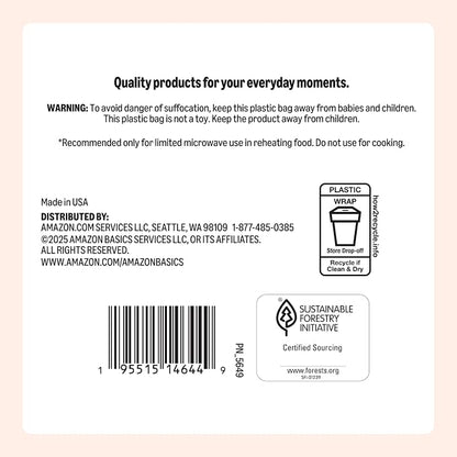 Amazon Basics 9" Uncoated White Paper Plates, Microwave Safe - Image 5