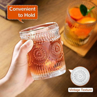 10Pcs Vintage Drinking Glasses - Image 4