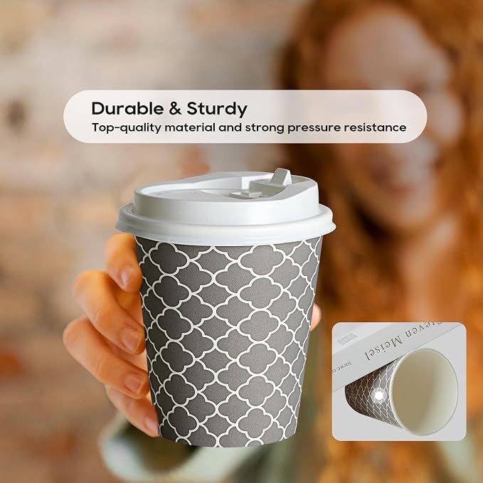 JOLLY PARTY Disposable Coffee Cups - Image 3