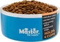 Master Pet Supply Stainless Steel Dog Bowls - 32 oz, Heavy Duty - True Blue, Double Wall Extra-Thick Insulated, Non-Slip Pet Water Bowl for Dogs, Cats & Pets, Anti Rust Metal, Dish Washer Safe
