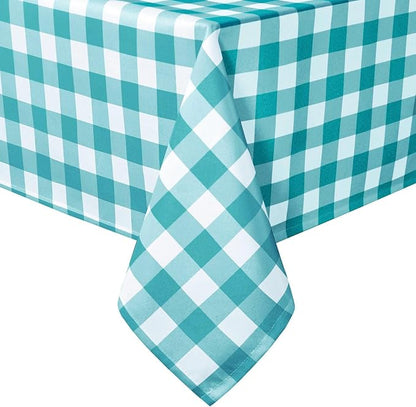 Checkered Tablecloth Rectangle, 30 x 60 Inch by Hiasan