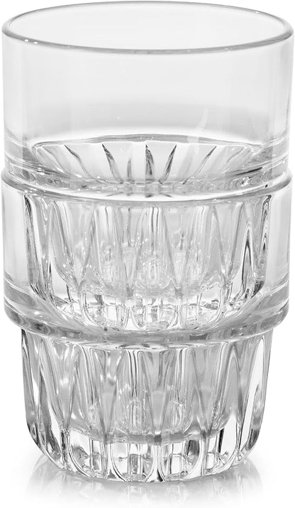 Libbey Everest Stackable Glassware Set, 12-Piece Mixed Drinkware - Image 6