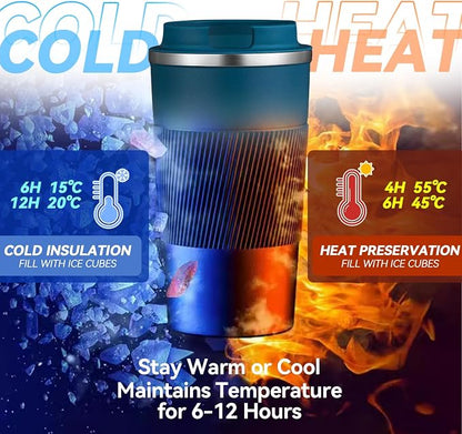17OZ Travel Coffee Mug Insulated Coffee Cup - Image 6