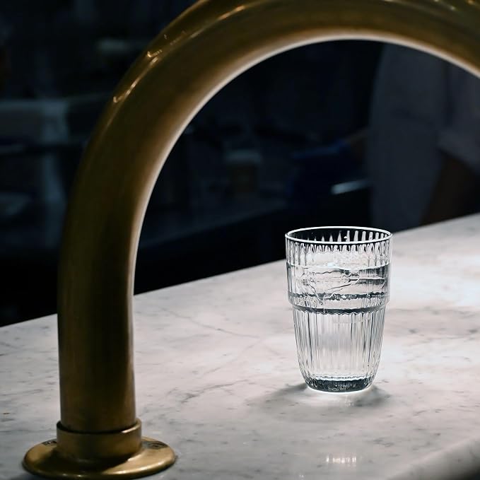 Bormioli Rocco Barshine 12.88 oz. Long Drink Stackable Tempered Drinking Glasses - Image 3