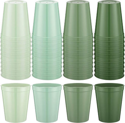 Yungyan 24 Pcs Reusable Plastic Cups 16 Oz Baby Shower Cups by Yungyan