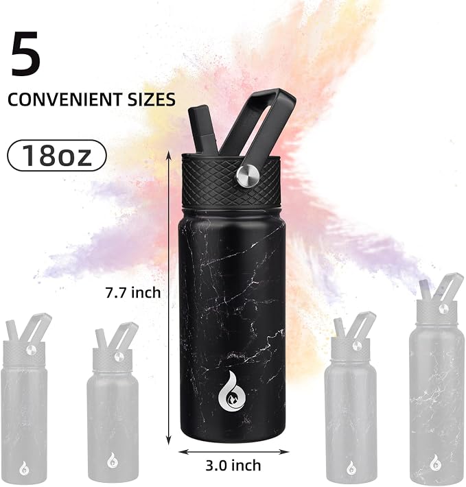 BJPKPK 18oz Insulated Water Bottle - Image 4