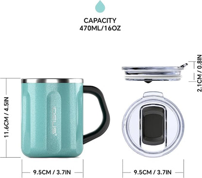 Ideus 16 oz Insulated Coffee Mug - Image 5