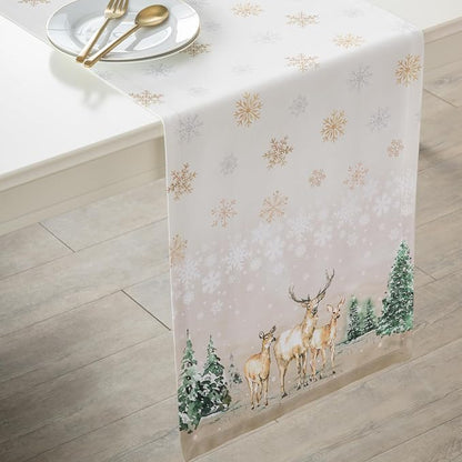 Maison d' Hermine Table Runner 100% Cotton 14.50" x 90" | Table Runners 90 - Image 9