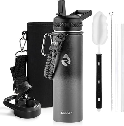 RAYMYLO Insulated Water Bottle 20 oz, Triple Wall Vacuum Stainless Steel | by RAYMYLO