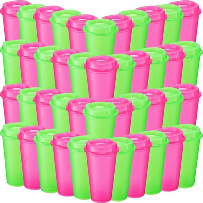 Honeydak 45 Pack 16 oz Reusable Coffee Cups by Honeydak