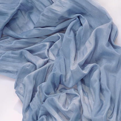 6 Pack Dusty Blue Cheesecloth Table Runner 10ft Boho Gauze Centerpiece | - Image 5