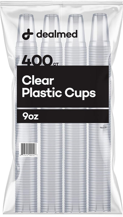 Dealmed Professional 9 oz Disposable Plastic Cups by Dealmed