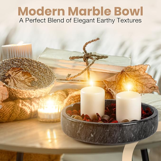 FNTSTICGOODS Marble Decorative Bowl - Image 5