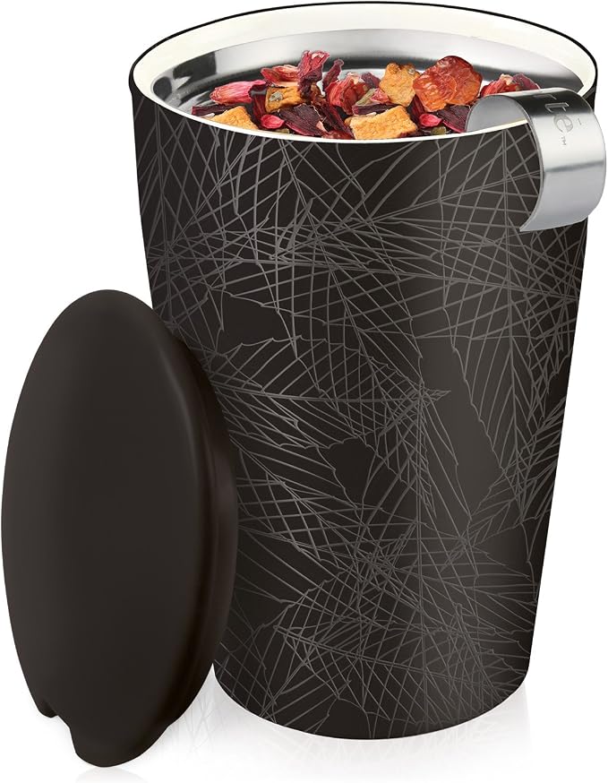 Tea Forte Double-Walled Ceramic Kati Cup, 12 oz | Insulated Ceramic - Image 4