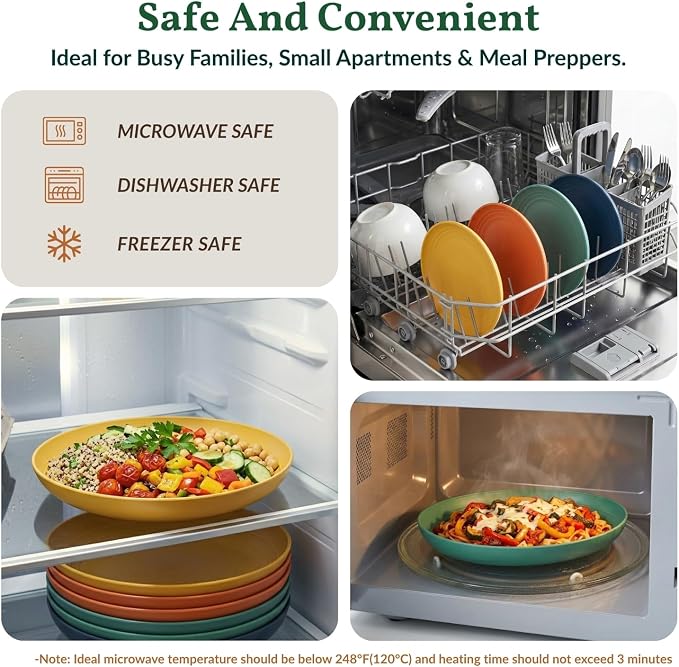 Deep Dinner Plates Set of 8 Alternative - Image 6