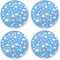 Cute Cute 4 Piecing Set Absorbent Coaster by KLL