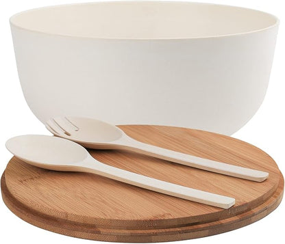 LOVYANXUE Bamboo Fiber Salad Bowl - Image 2