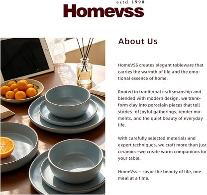 HomeVSS 20-Piece Dinnerware Set - Image 8