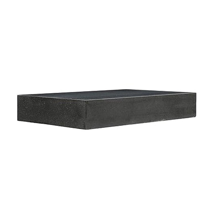HHIP 4401-1599 12" X 9" X 2" Granite Surface Plate, Grade B, 0 Ledge