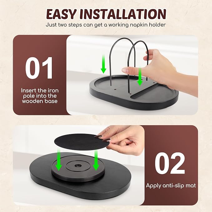 Rotating Napkin Holder for Table - Image 4