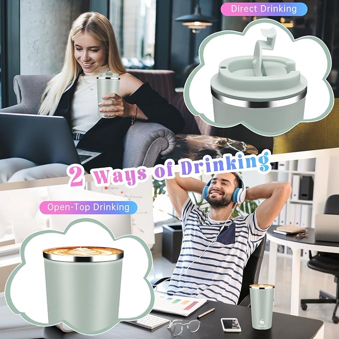 17oz Insulated Travel Coffee Mug - Image 8