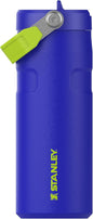 Stanley 1913 Flip Straw Drinking Bottle 0.47 L Cobalt Chartreuse | Cools by Unknown
