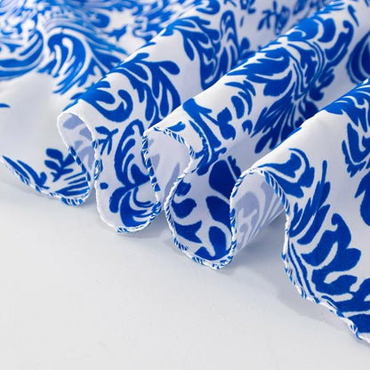 Efavormart 5 Pack Damask Flocking Taffeta Napkins - Image 7