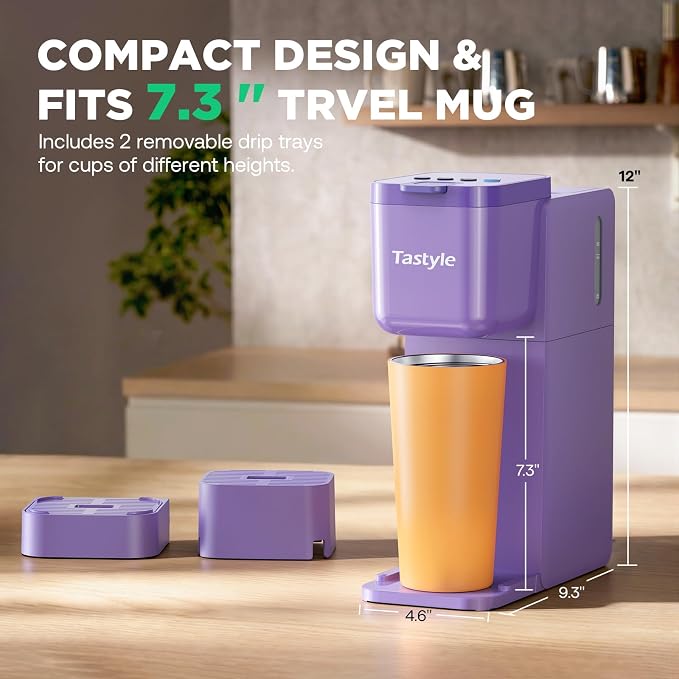 Tastyle Single Serve Coffee Maker Hot and Iced - Image 5
