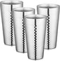 Beasea Stainless Steel Cups 19 oz, 4 Pack Large 18.6oz 550ml Stainless Steel by Beasea