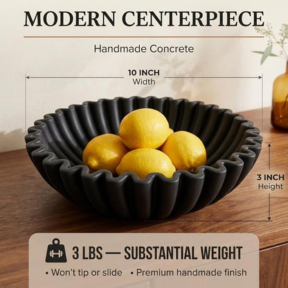 OAKOA Black Decorative Bowl Decor - Image 4