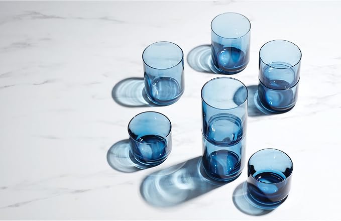 Lenox Tuscany Classics Stackable Drinkware, Dishwasher Safe, Short Glasses - Image 4