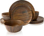 TP 18-Piece Melamine Dinnerware Sets, Service by TastePrime