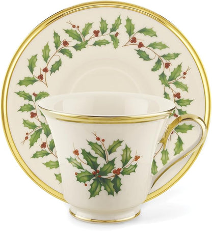 Lenox 146504040 Holiday Tea Saucer, Christmas Theme - Image 2